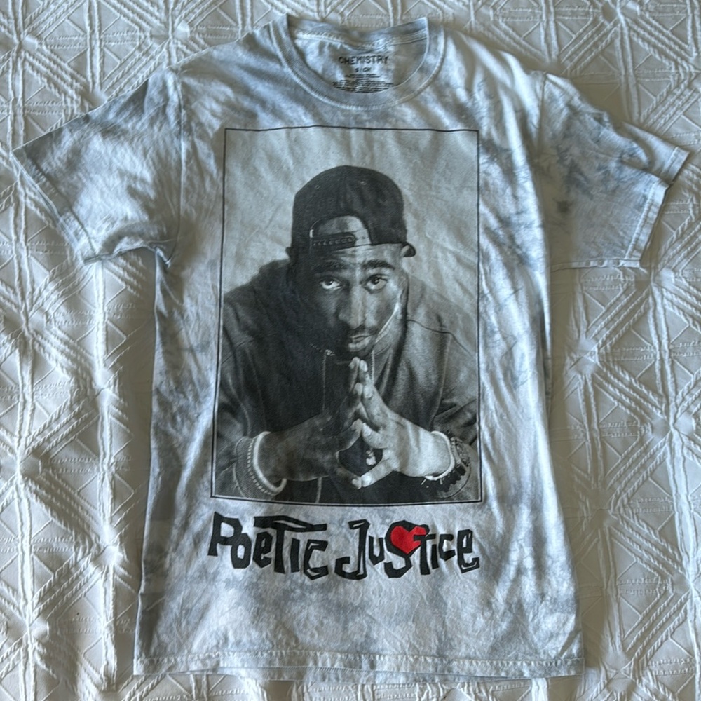 TUPAC | Poetic Justice | CHEMISTRY Tee Shirt | Size S